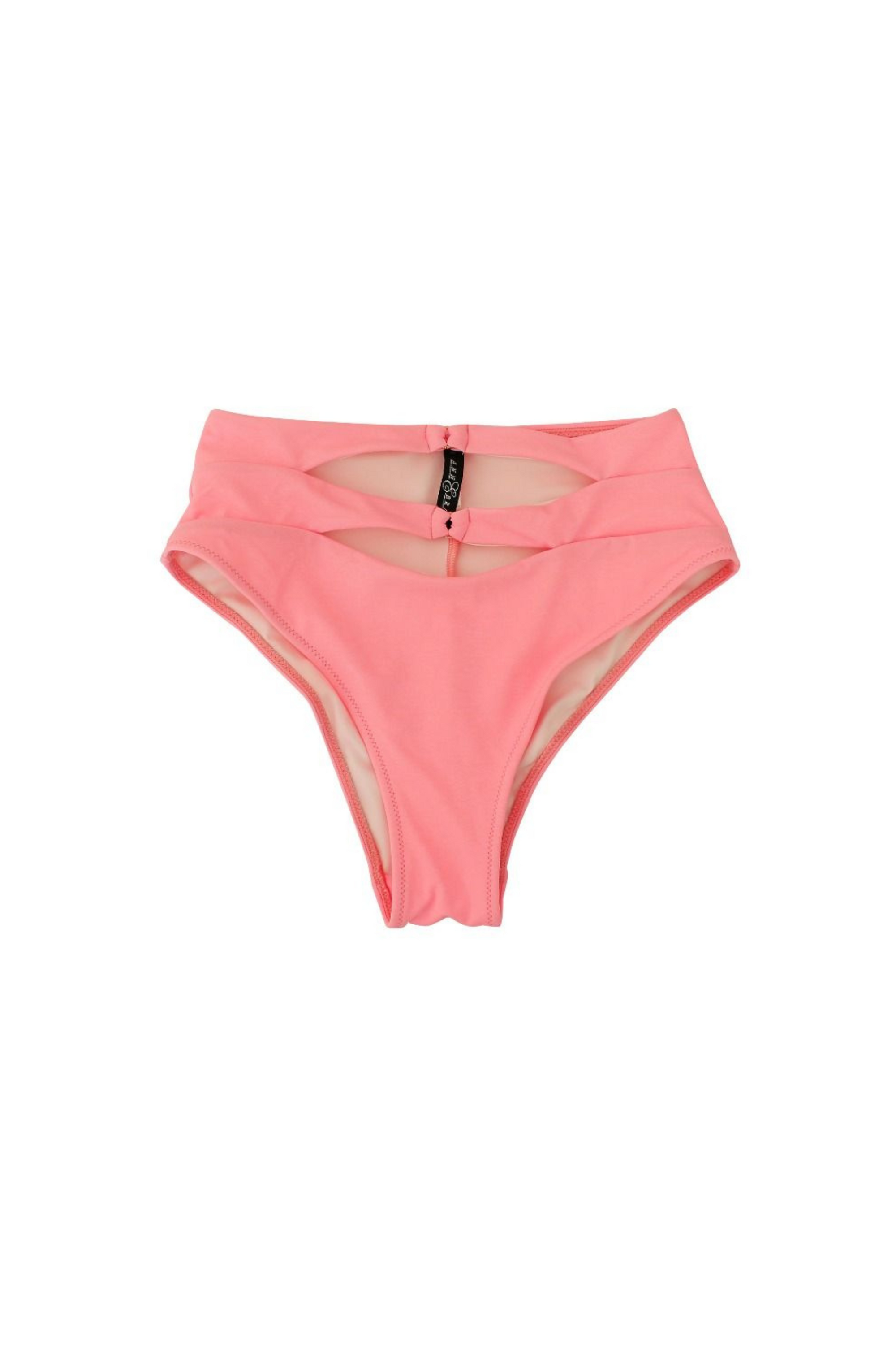 Figi wysokie do bikini PINKISH