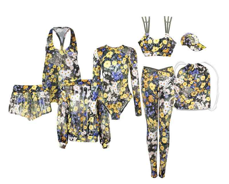 Spodenki sportowe FLOWERS