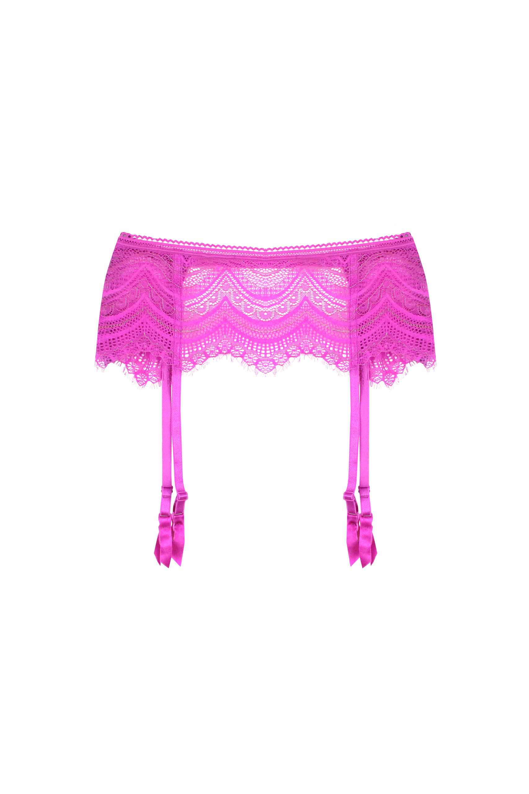 Pas do pończoch z koronki GLAM