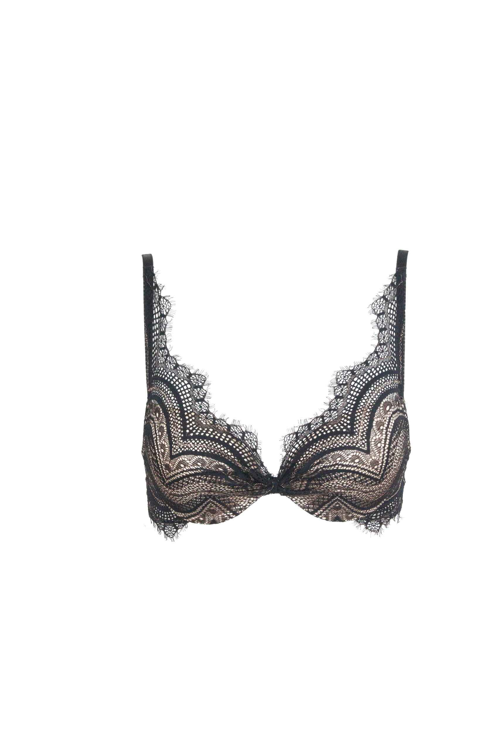 Biustonosz Push Up fason V GLAM