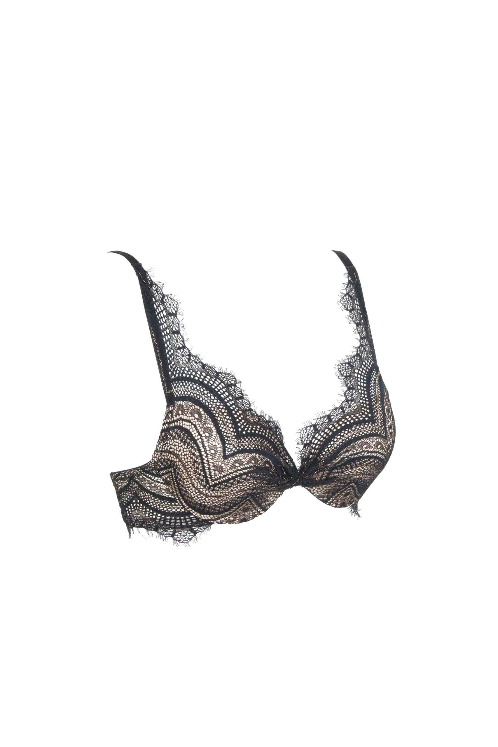 Biustonosz Push Up fason V GLAM