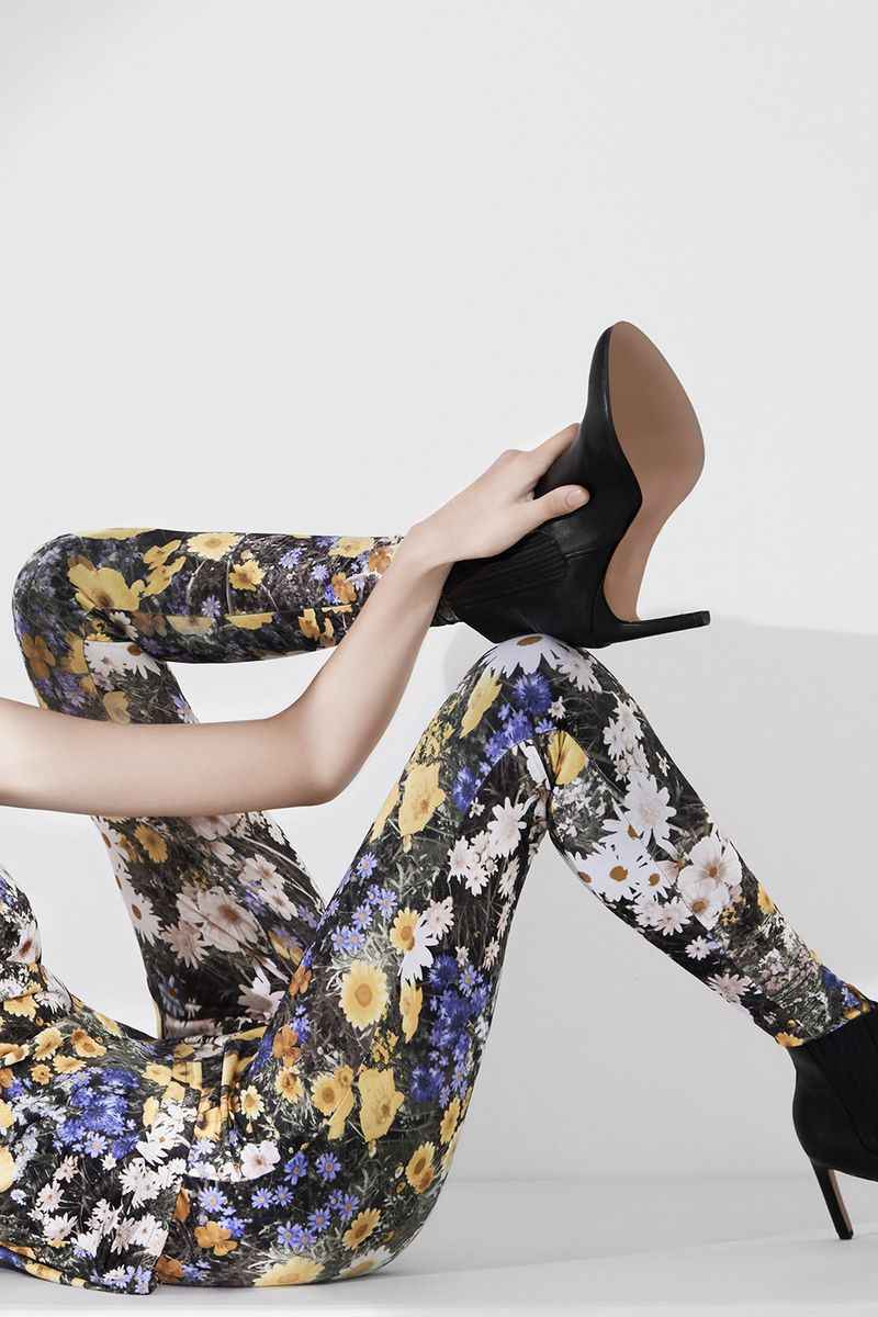 Legginsy sportowe FLOWERS