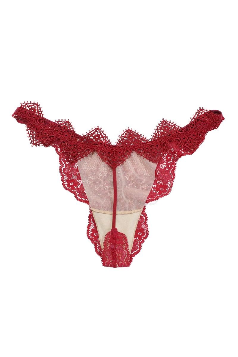 Stringi ZIGZAX granatowy