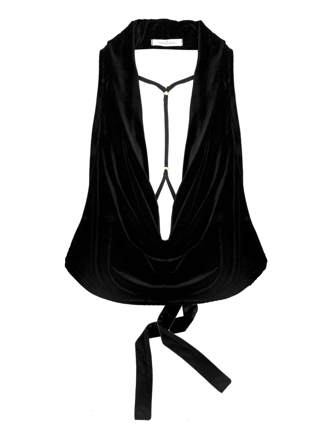 top aksamitny gatsby annebra