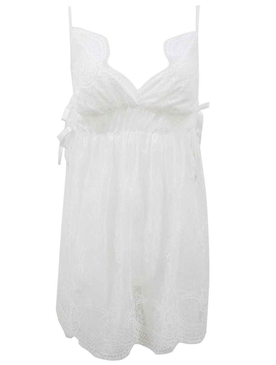 komplet baby doll beauty annebra biały