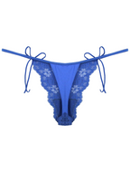 stringi koronkowe beauty annebra niebieski