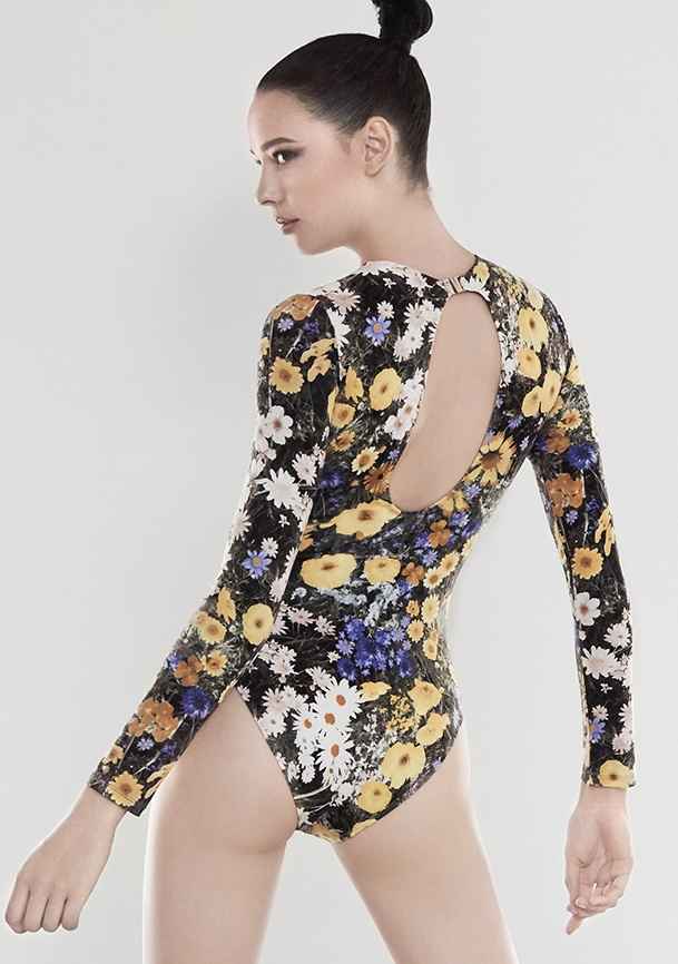 Body sportowe FLOWERS