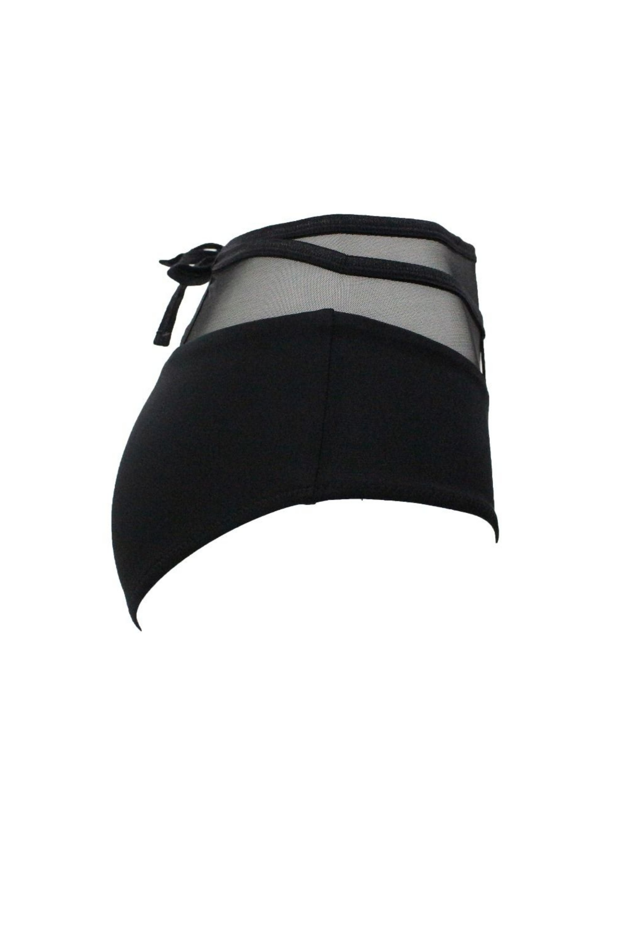 Figi wysokie do bikini BLACK CORAL