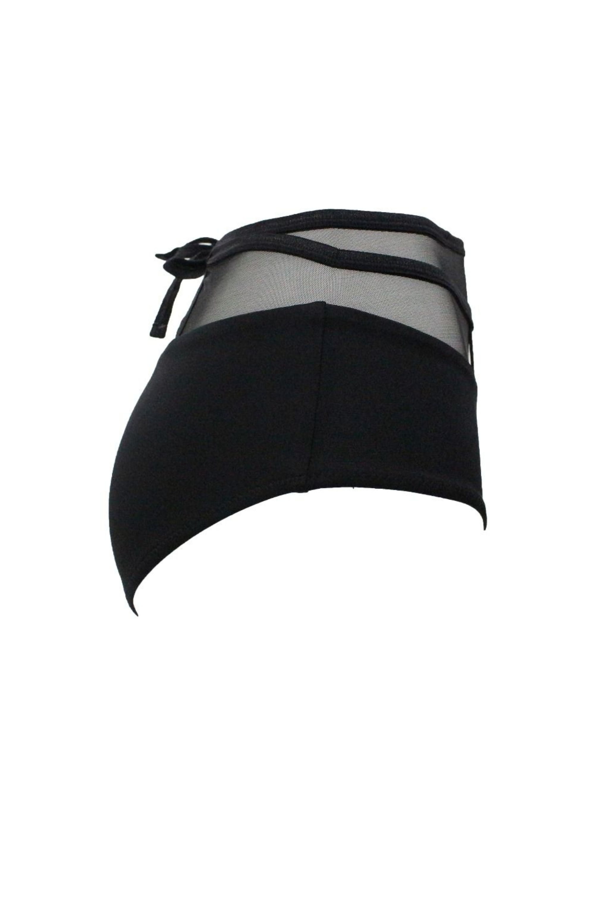 Figi wysokie do bikini BLACK CORAL