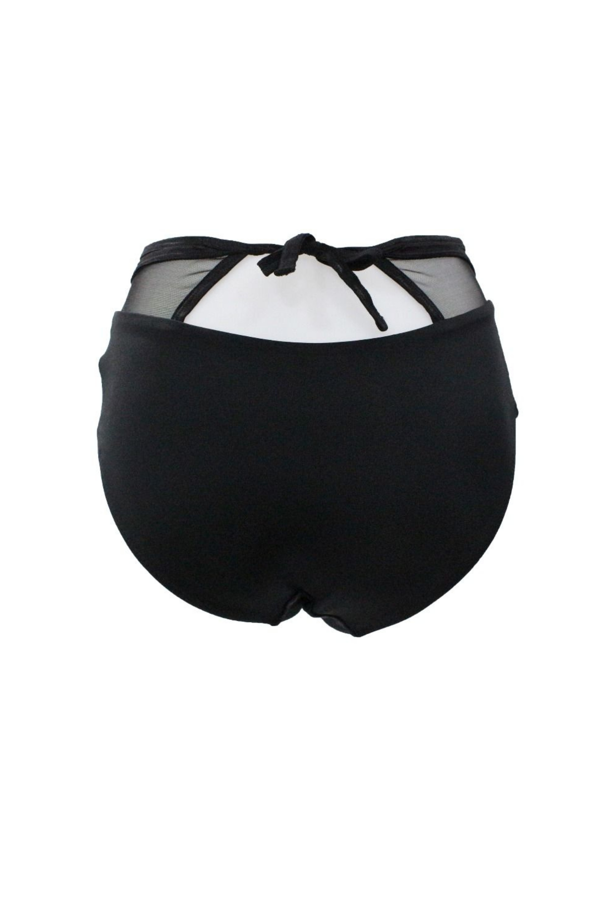 Figi wysokie do bikini BLACK CORAL
