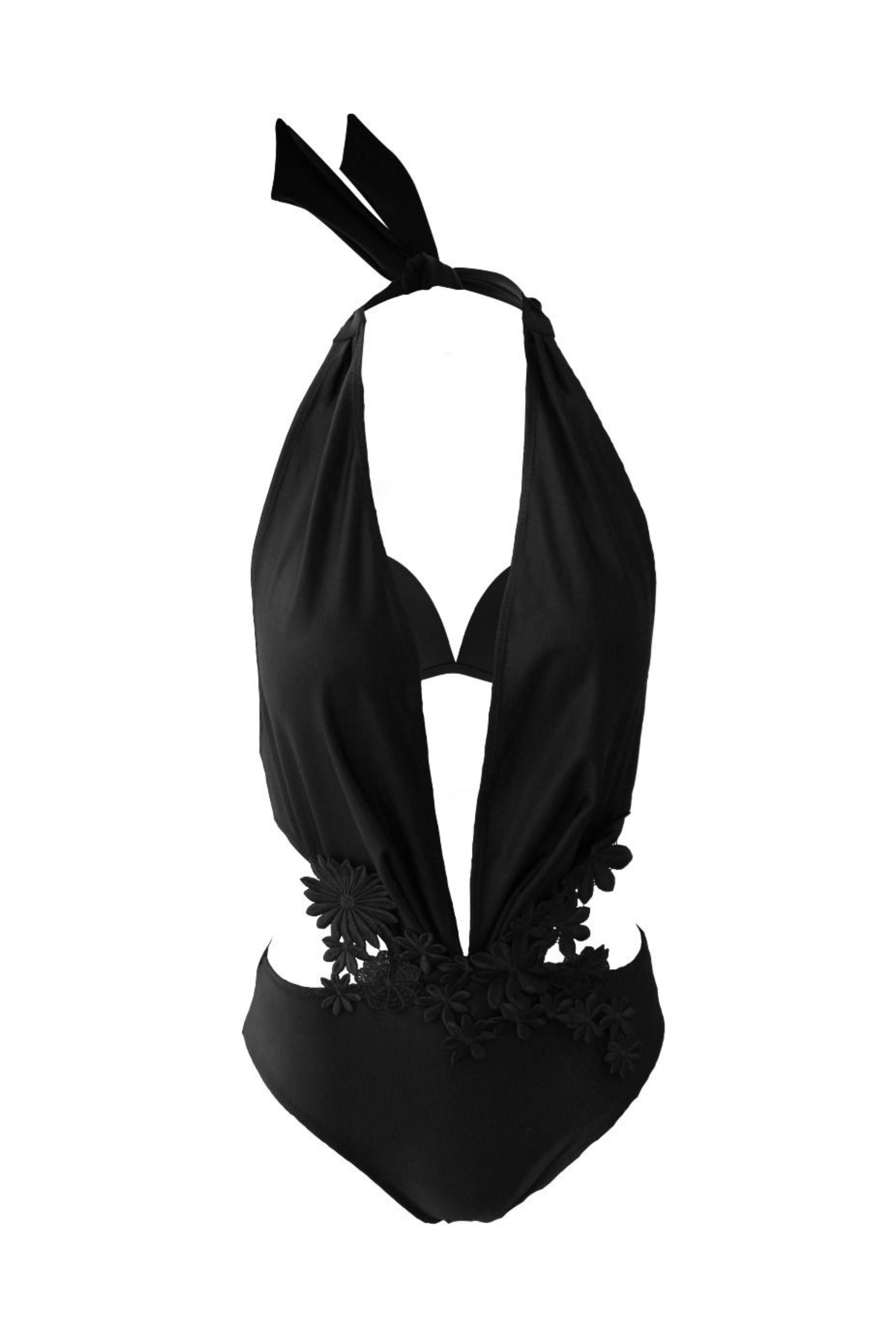 Jednoczęściowy strój kąpielowy BLACK