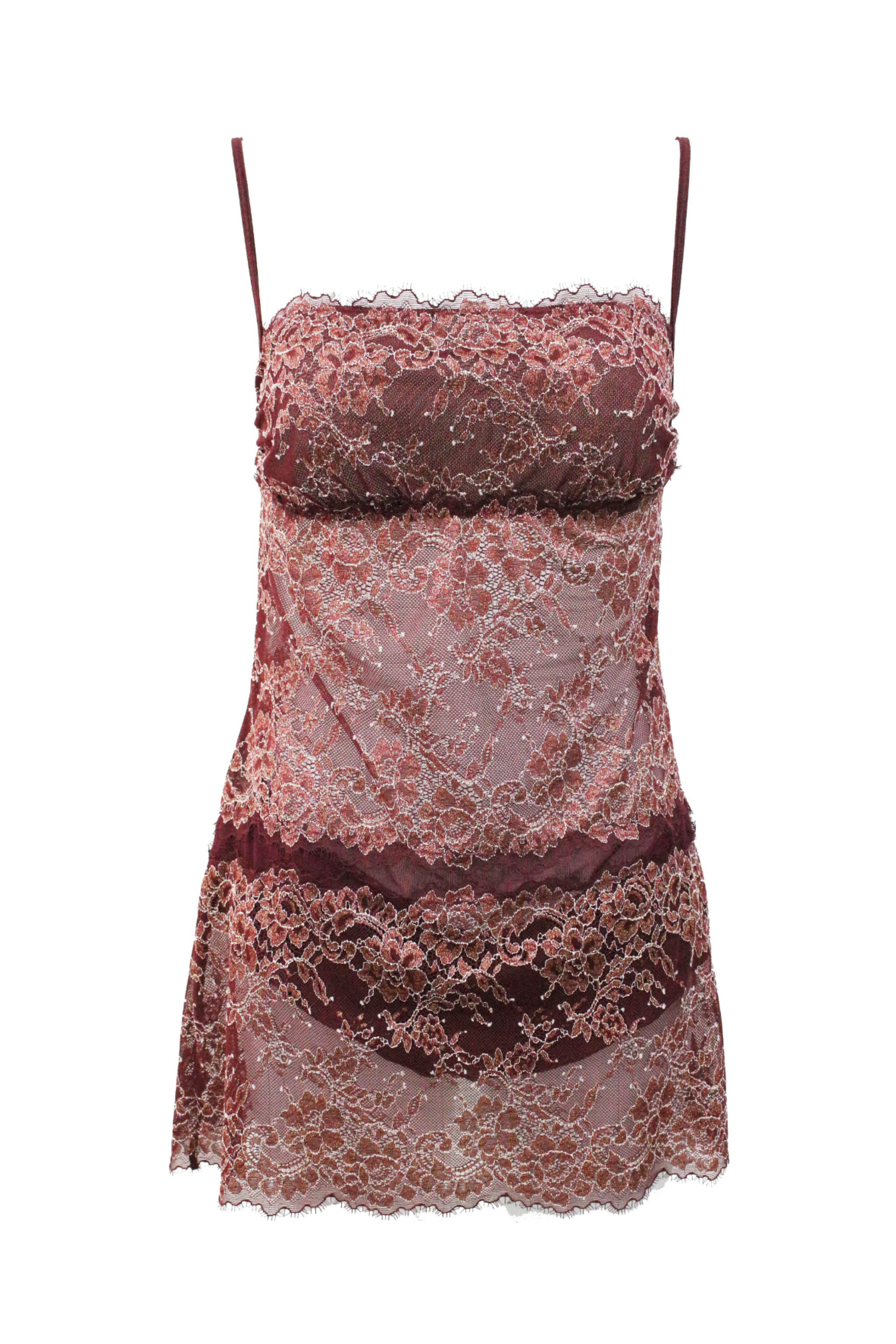 Komplet do spania baby doll BOUQUET