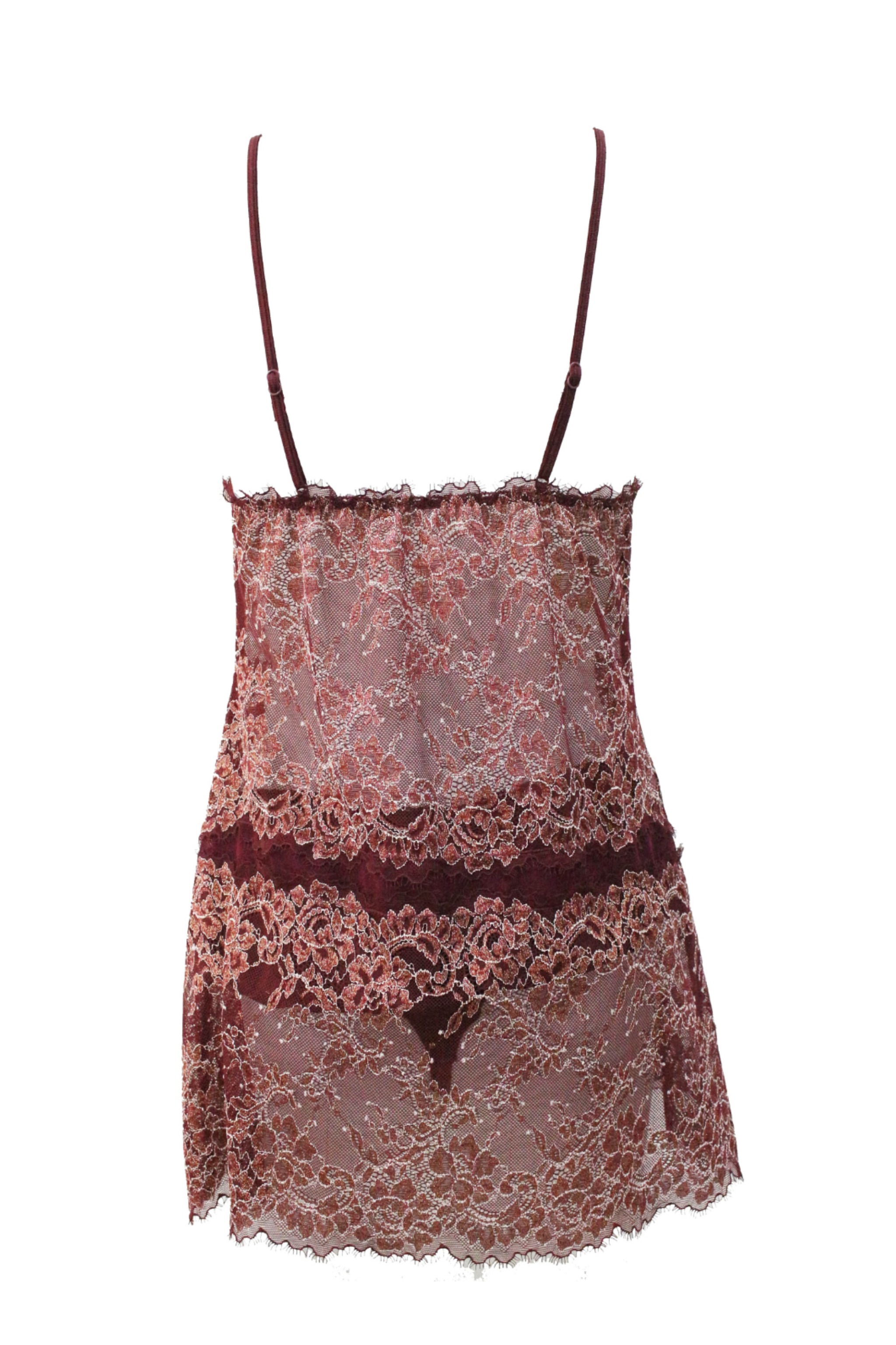 Komplet do spania baby doll BOUQUET