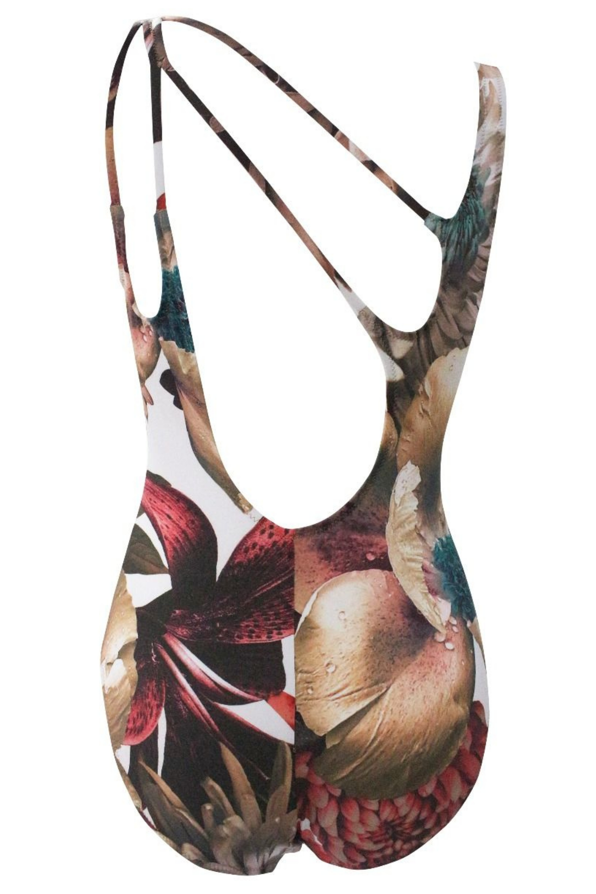 Jednoczęściowy strój kąpielowy DEEP FLORAL