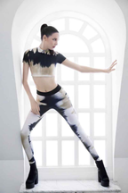 Legginsy sportowe EARTH - Annebra.pl