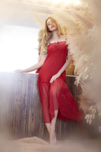 Koszula nocna maxi HOLLYWOOD