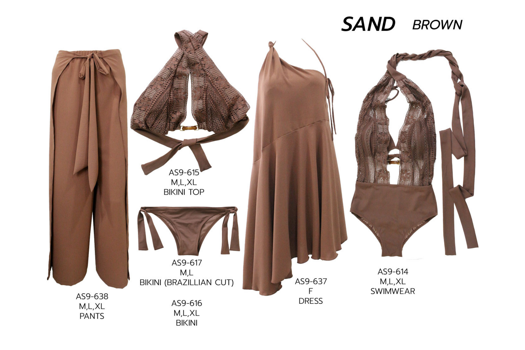 Jednoczęściowy strój kąpielowy SAND