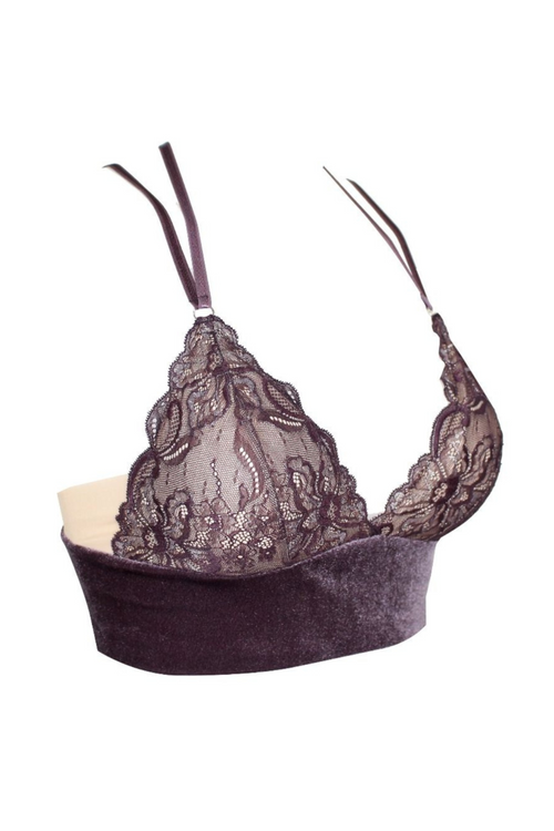 Biustonosz koronkowy braletka VELVET - Annebra.pl