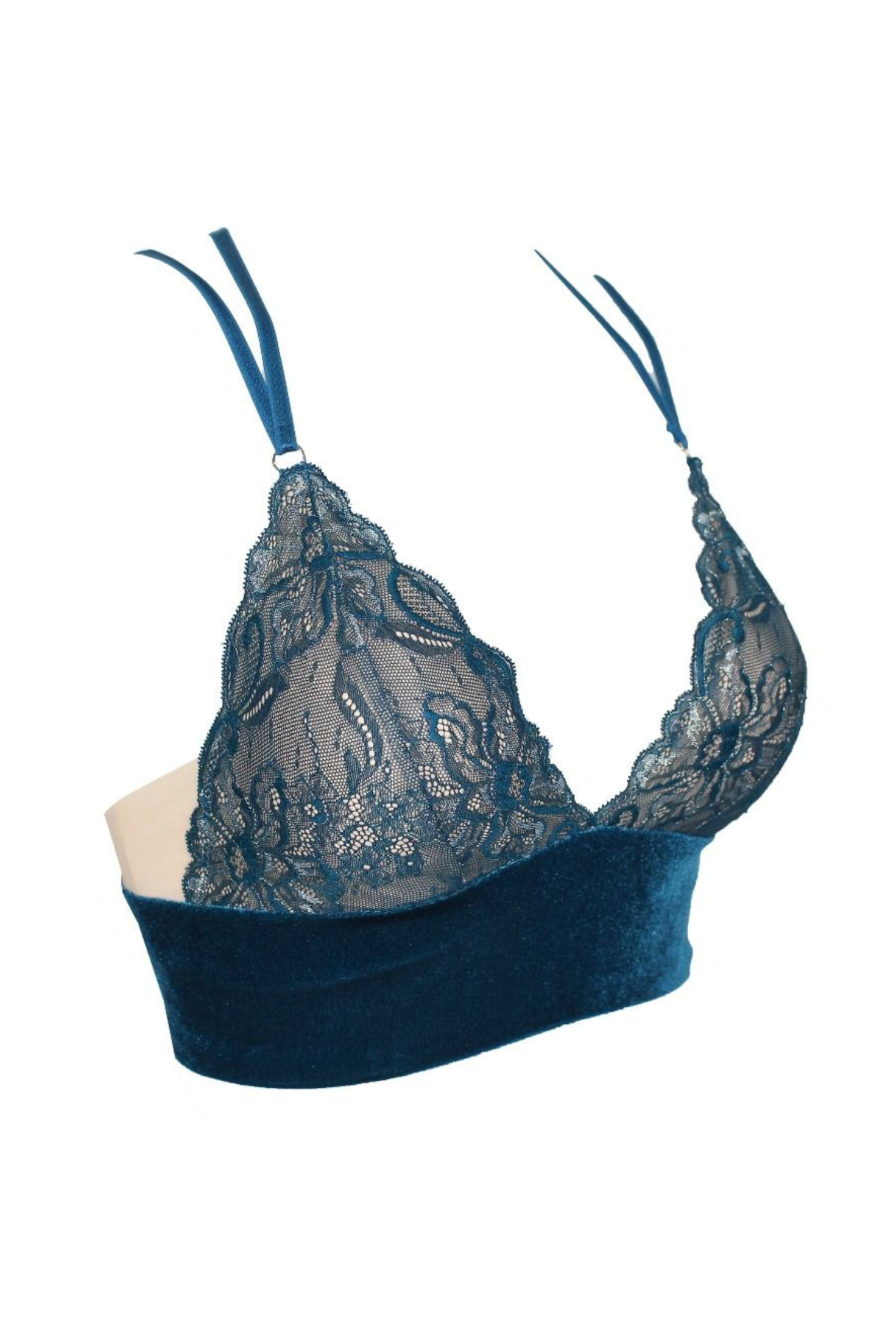 Biustonosz koronkowy braletka VELVET