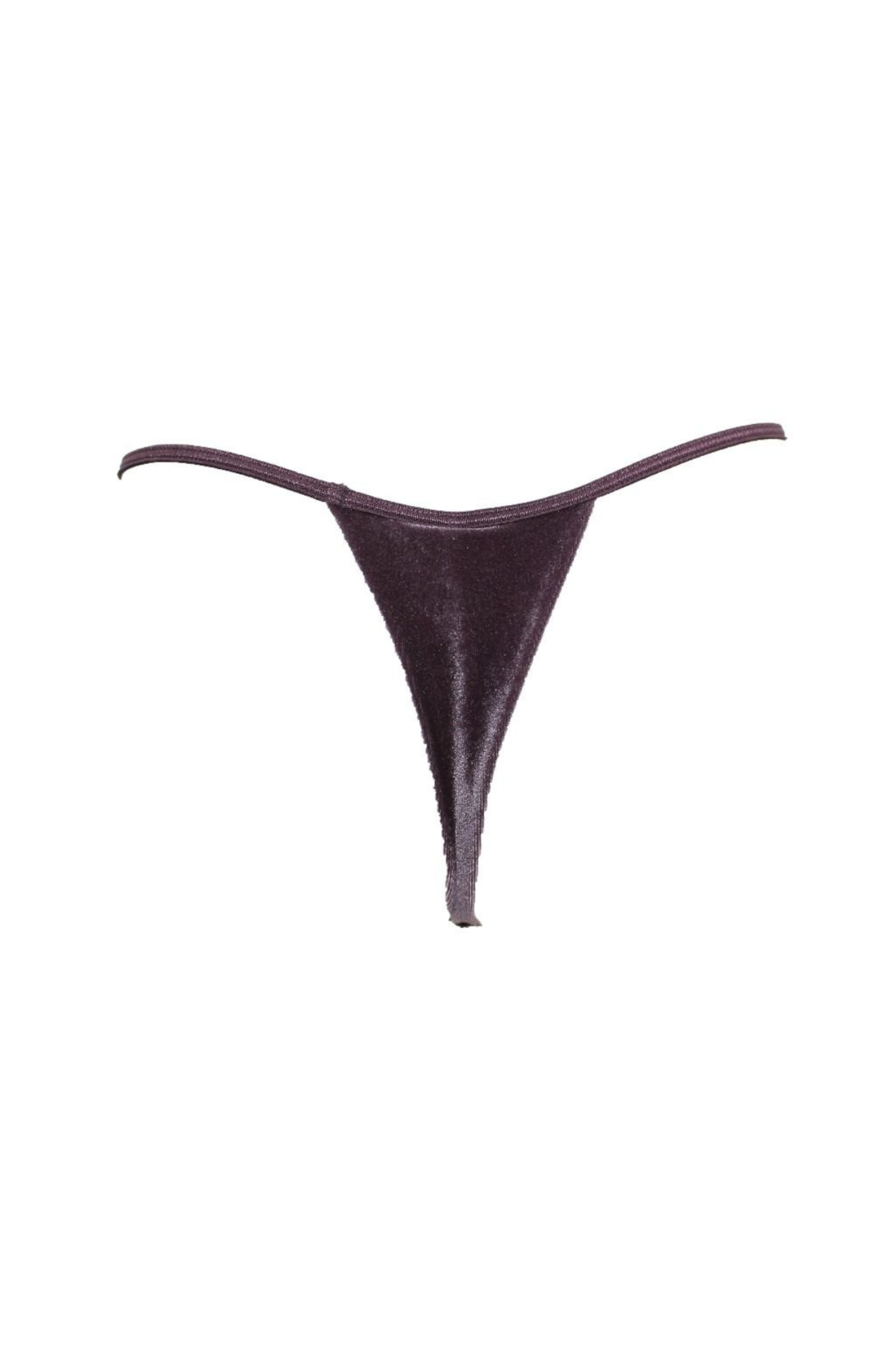 Stringi koronkowe VELVET